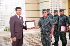 Xaçmaz rayonunda Azərbaycan Sərhəd Mühafizəsinin yaranmasının 107-ci ildönümü münasibətilə tədbir keçirilib (FOTO)