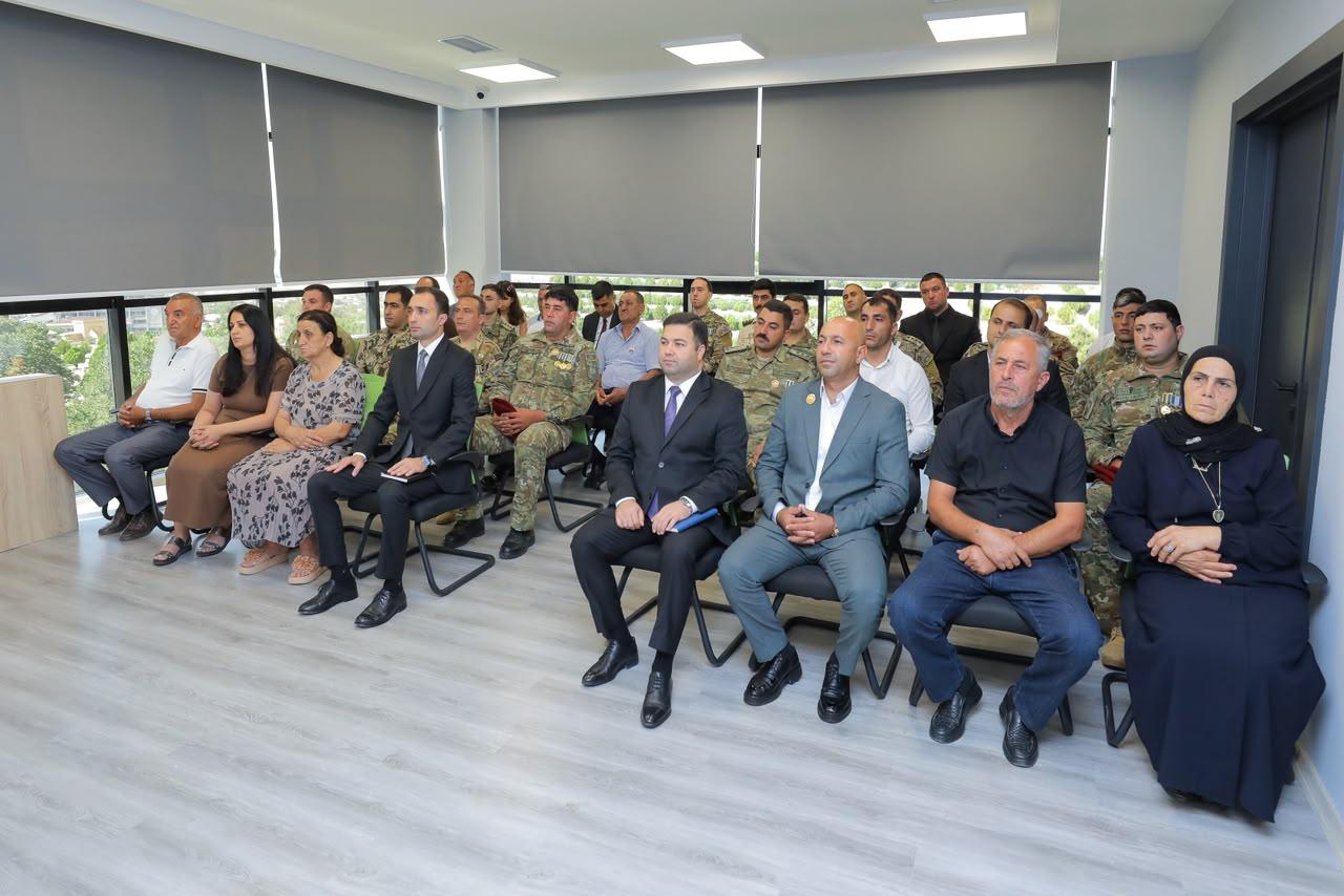 Naxçıvanda şəhid ailələri və müharibə əlillərinə 68 mənzil verilib (FOTO)