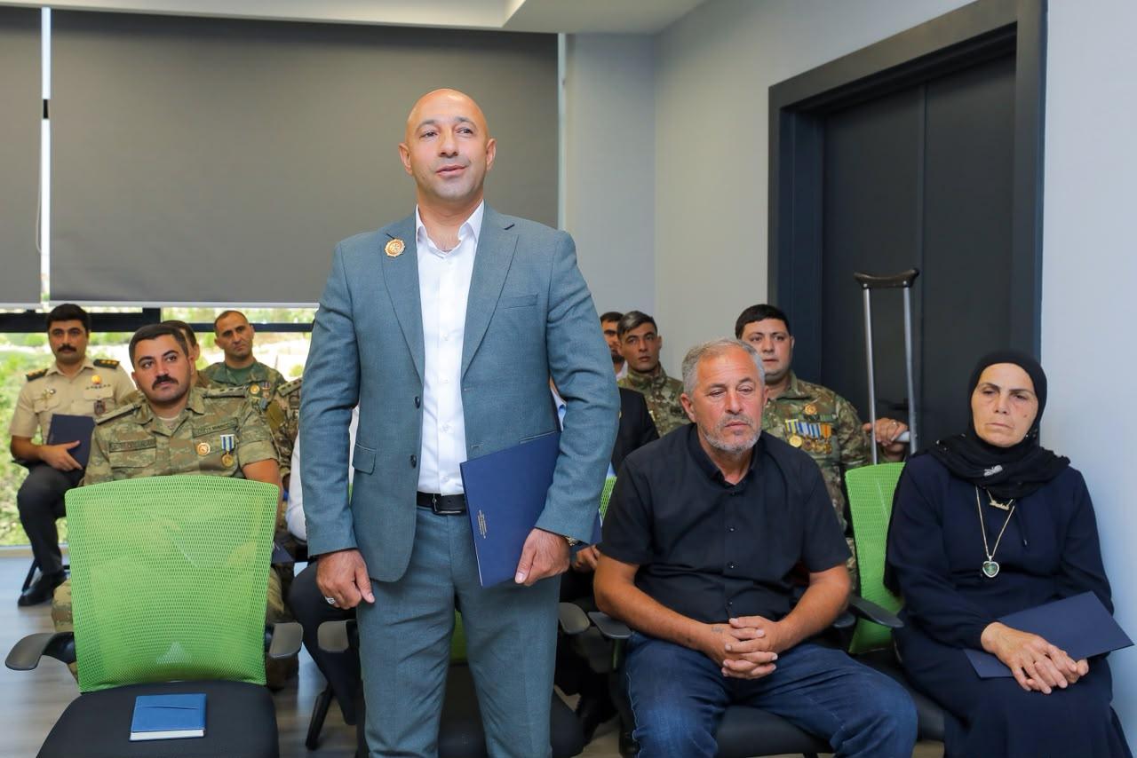 Naxçıvanda şəhid ailələri və müharibə əlillərinə 68 mənzil verilib (FOTO)
