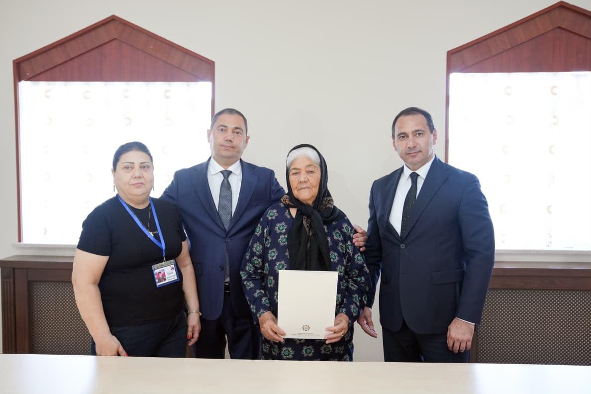 Naxçıvanda şəhid ailələri və müharibə əlillərinə 68 mənzil verilib (FOTO)