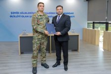 Naxçıvanda şəhid ailələri və müharibə əlillərinə 68 mənzil verilib (FOTO)