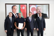 Naxçıvanda şəhid ailələri və müharibə əlillərinə 68 mənzil verilib (FOTO)