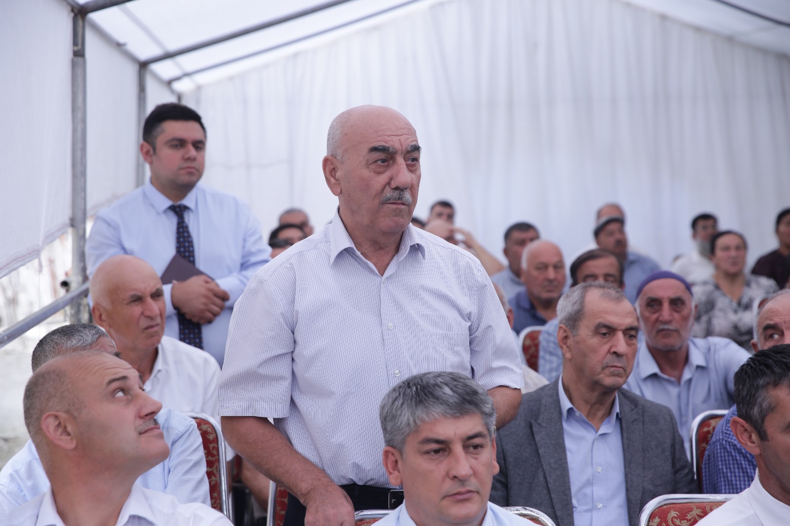 Xaçmazın Qusarçay kəndində növbəti səyyar qəbul keçirilib (FOTO)