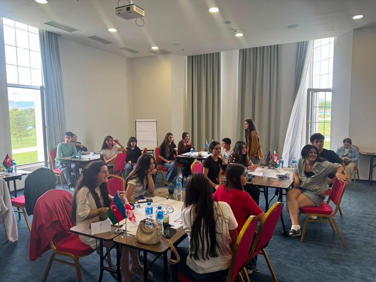 Gürcüstanda “Yeni tanışlıqlar və xoş xatirələr” adlı Yay Düşərgəsi keçirilib (FOTO)