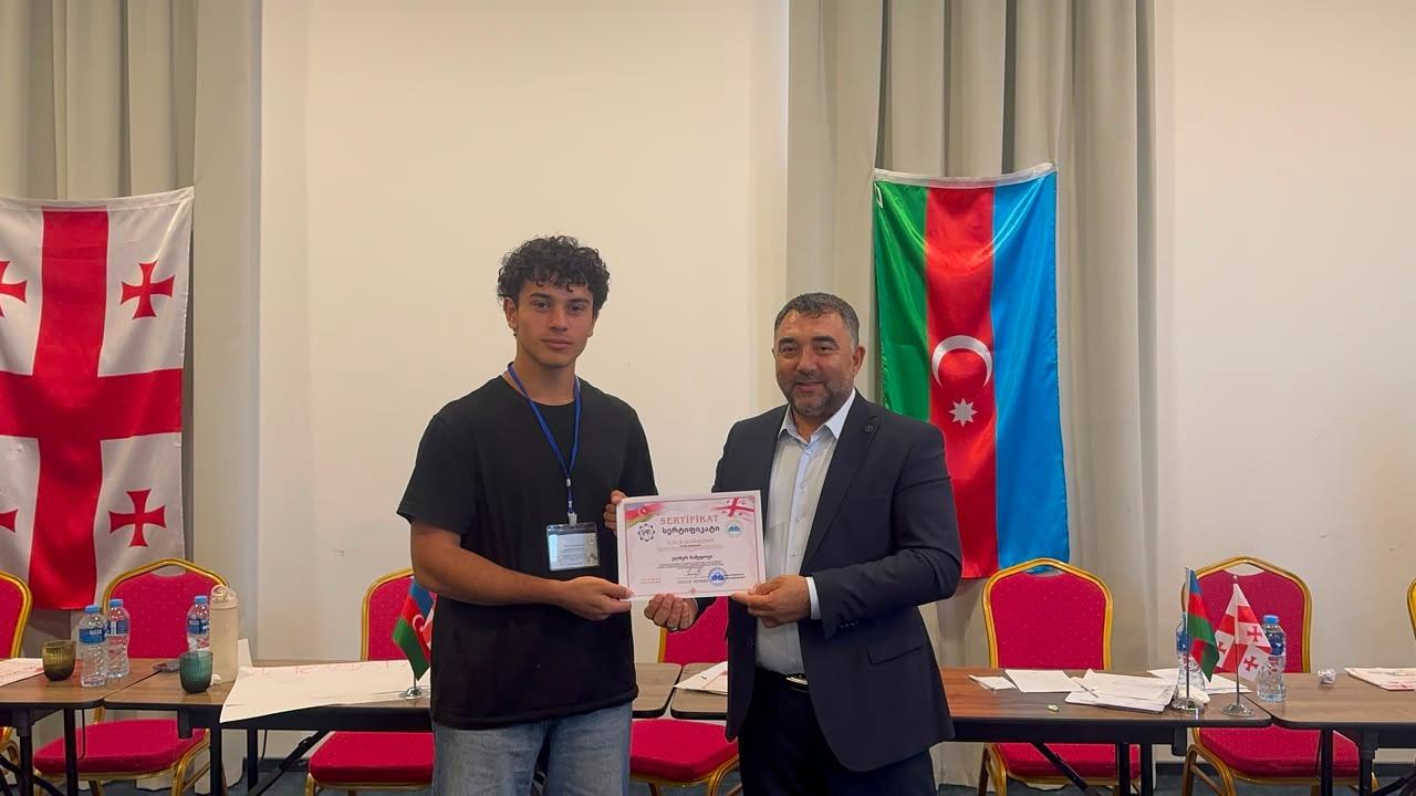 Gürcüstanda “Yeni tanışlıqlar və xoş xatirələr” adlı Yay Düşərgəsi keçirilib (FOTO)