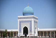 Azərbaycan jurnalistləri Özbəkistanda İmam əl-Buxari turizm kompleksini ziyarət ediblər (FOTO)