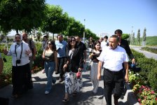 Azərbaycan jurnalistləri Özbəkistanda İmam əl-Buxari turizm kompleksini ziyarət ediblər (FOTO)