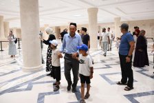 Azərbaycan jurnalistləri Özbəkistanda İmam əl-Buxari turizm kompleksini ziyarət ediblər (FOTO)
