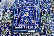 Azərbaycanlı jurnalistlər Səmərqənddəki Şahi-Zinda abidə kompleksini ziyarət ediblər (FOTO)