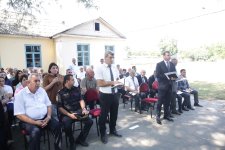 Nabranda sakinlərin müraciət və təklifləri dinlənilib (FOTO)