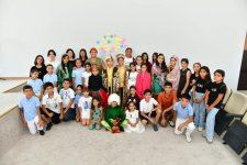 Cəbrayılda uşaqlar və yeniyetmələr üçün yaradıcılıq ustad dərsləri keçirilib (FOTO/VİDEO)