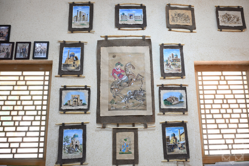 Azərbaycan jurnalistləri Silk Road Samarkand turizm mərkəzi ilə tanış olublar (FOTO)