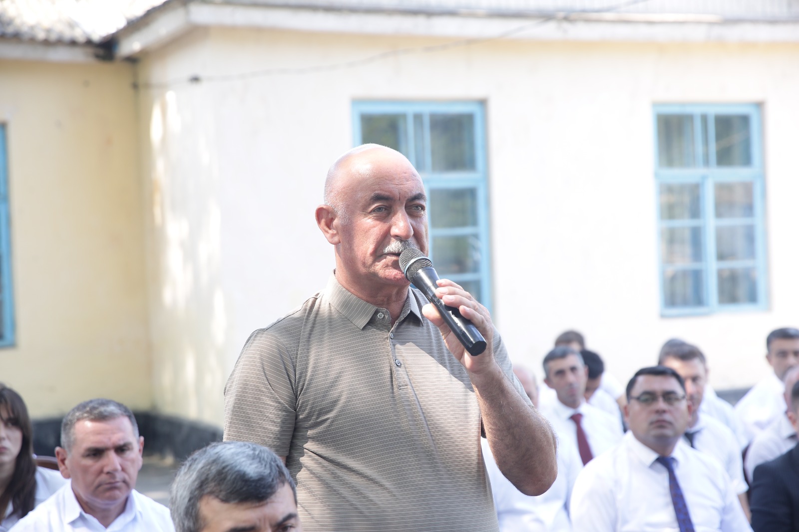 Nabranda sakinlərin müraciət və təklifləri dinlənilib (FOTO)
