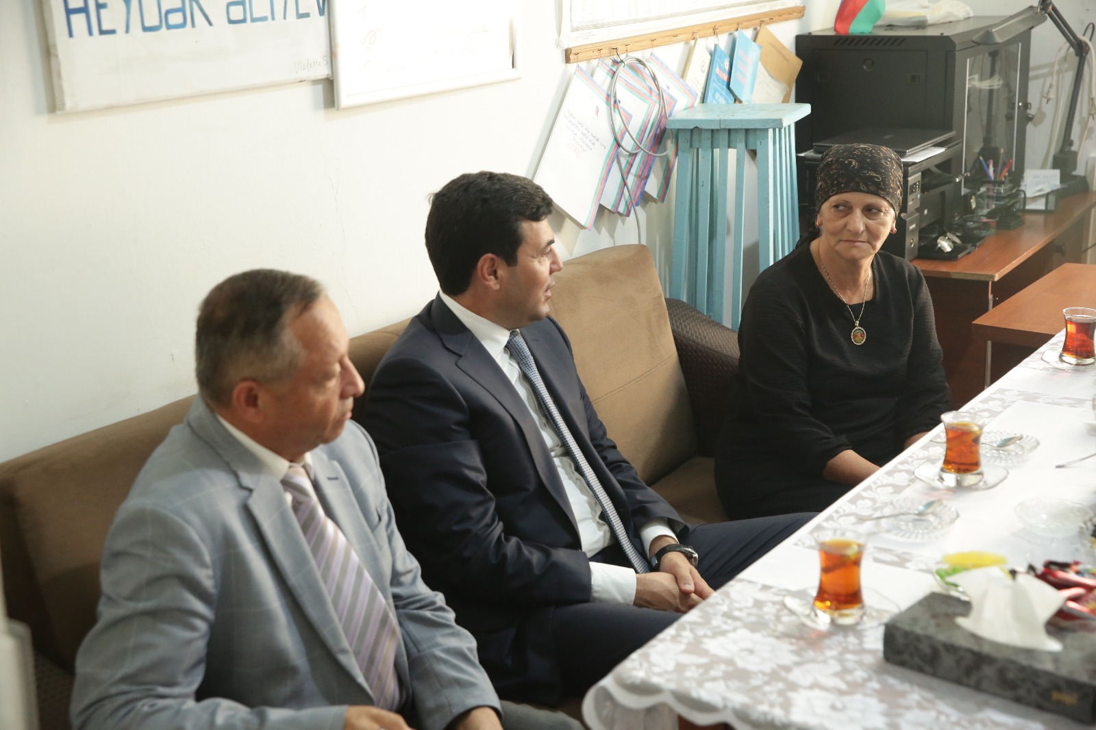 Nabranda sakinlərin müraciət və təklifləri dinlənilib (FOTO)