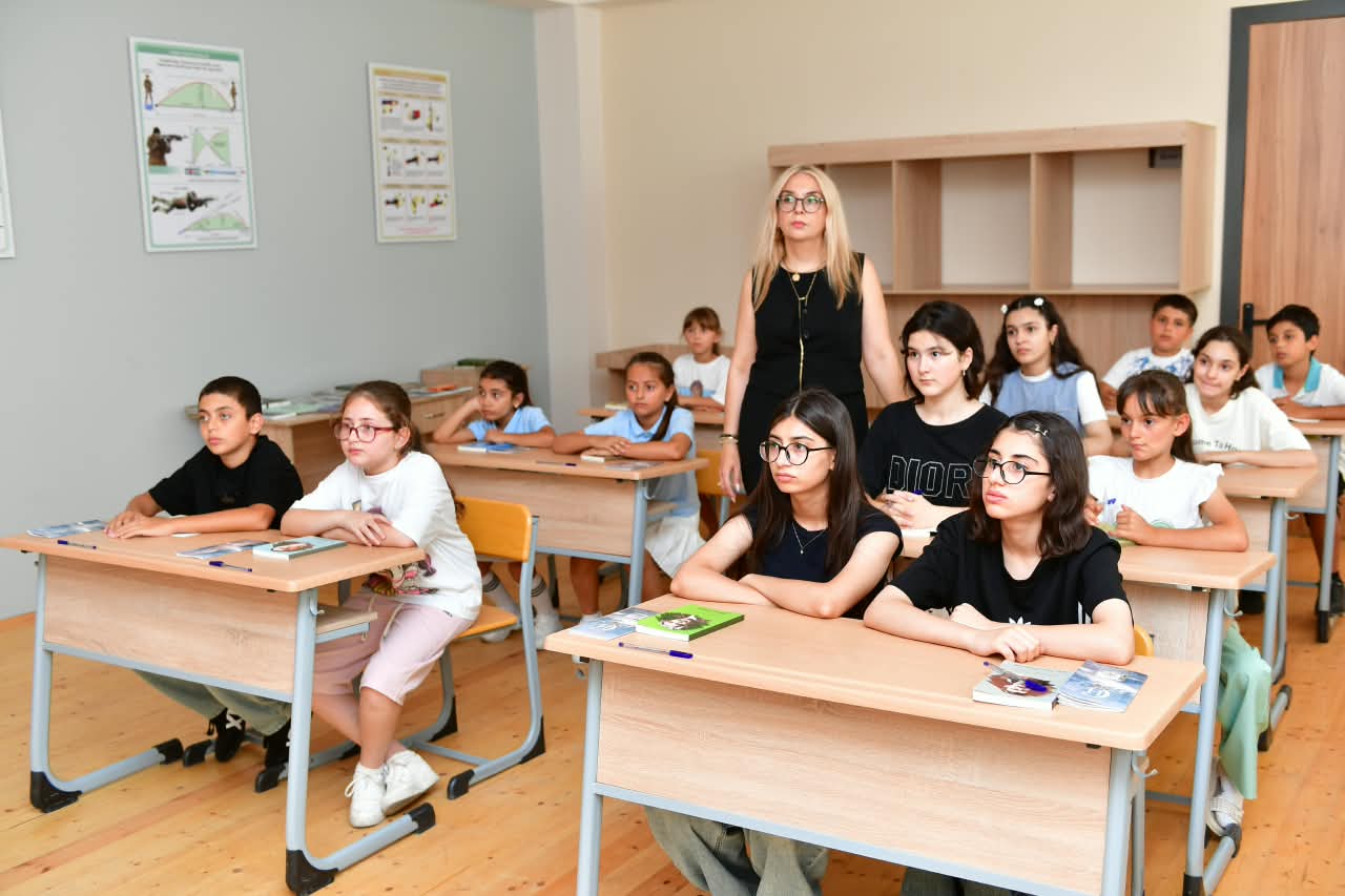 Cəbrayılda uşaqlar və yeniyetmələr üçün yaradıcılıq ustad dərsləri keçirilib (FOTO/VİDEO)
