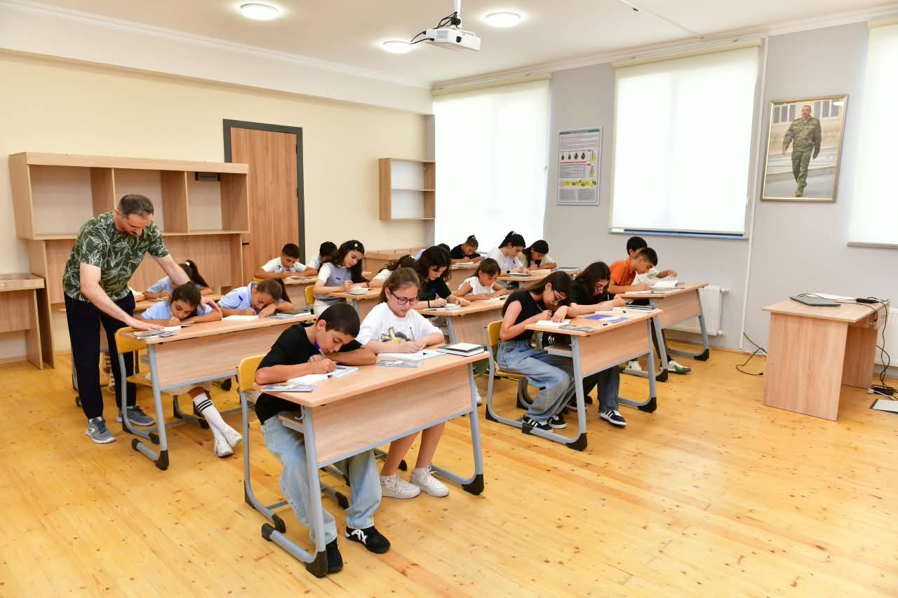 Cəbrayılda uşaqlar və yeniyetmələr üçün yaradıcılıq ustad dərsləri keçirilib (FOTO/VİDEO)