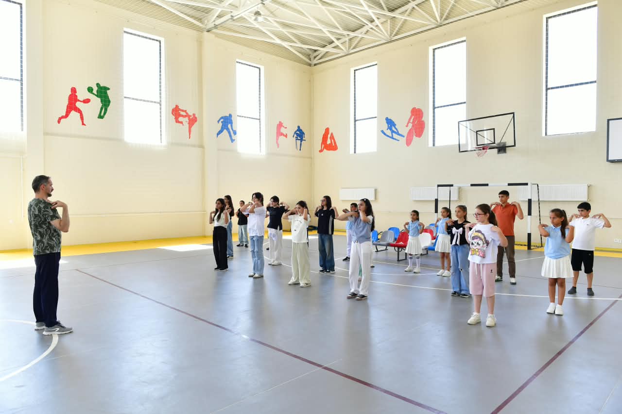 Cəbrayılda uşaqlar və yeniyetmələr üçün yaradıcılıq ustad dərsləri keçirilib (FOTO/VİDEO)