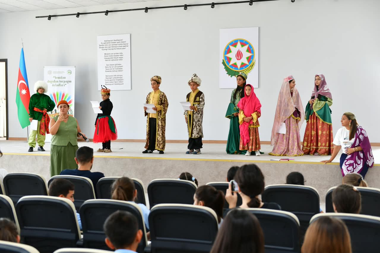 Cəbrayılda uşaqlar və yeniyetmələr üçün yaradıcılıq ustad dərsləri keçirilib (FOTO/VİDEO)