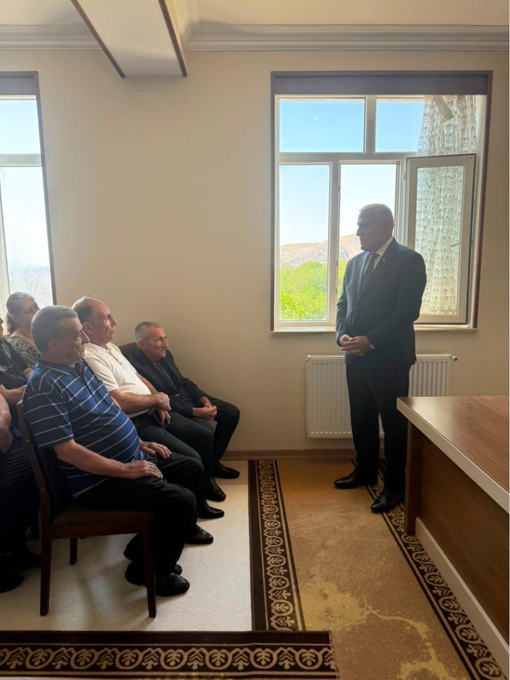 Vüqar Rəhimzadə Ordubadda seçiciləri ilə növbəti görüşünü keçirib (FOTO)