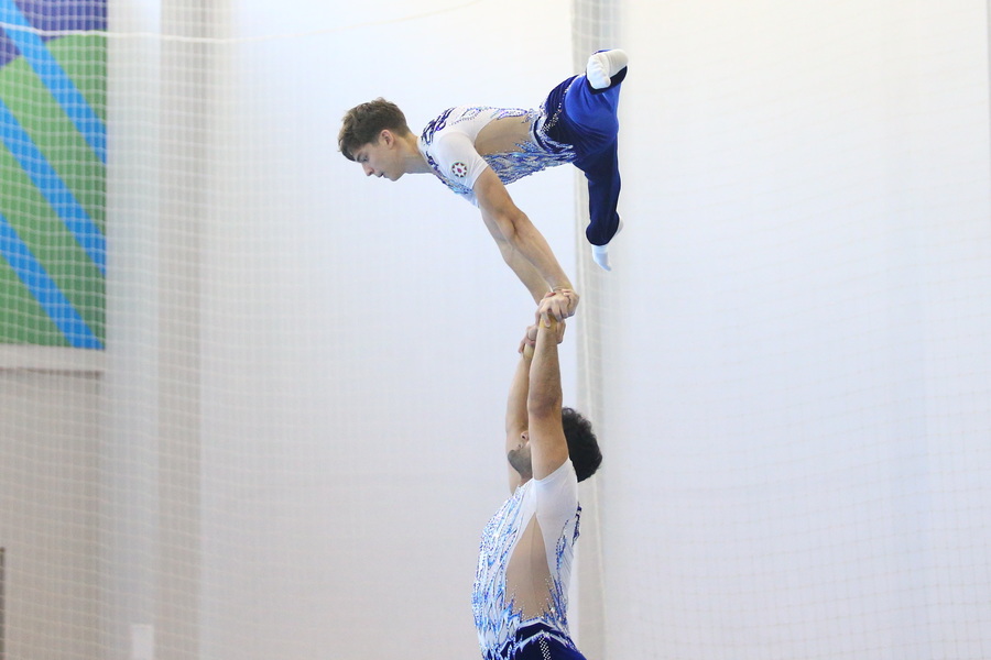 Akrobatika və aerobika gimnastikası üzrə ölkə çempionatları keçirilib (FOTO)