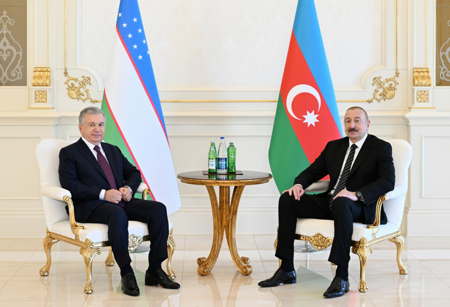 Prezident İlham Əliyev Özbəkistanın Milli İnformasiya Agentliyinə müsahibə verib (FOTO)