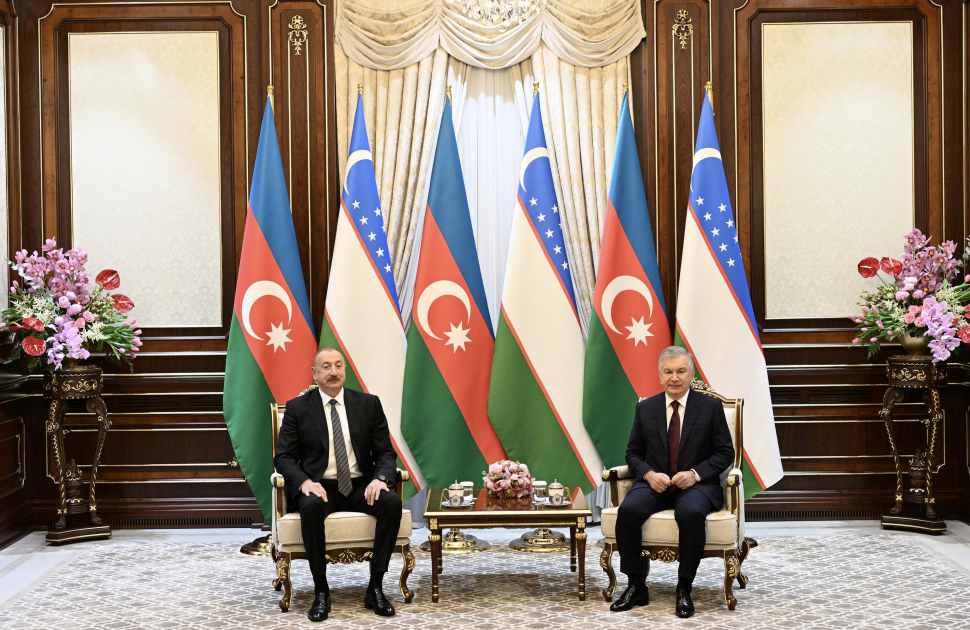 Prezident İlham Əliyev Özbəkistanın Milli İnformasiya Agentliyinə müsahibə verib (FOTO)