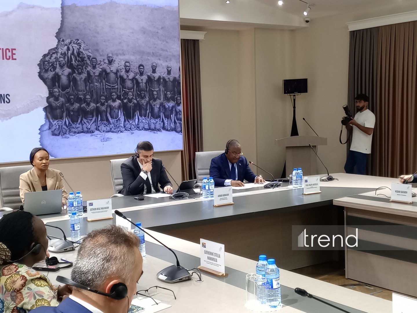 Bakıda Belçika müstəmləkəçiliyinə həsr olunan beynəlxalq konfrans keçirilir (FOTO)
