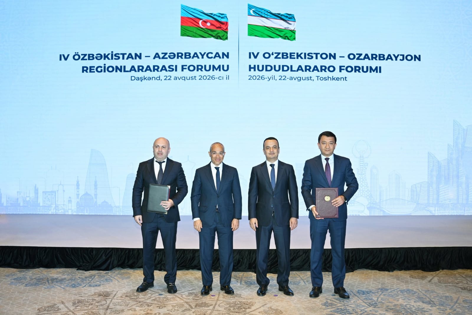 Azərbaycan və Özbəkistan arasında yeni əməkdaşlıq sənədləri imzalanıb (FOTO)