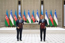 Daşkənddə Azərbaycan-Özbəkistan sənədlərinin imzalanması və mübadiləsi mərasimi olub (FOTO) (YENİLƏNƏCƏK)