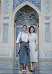 Birinci xanım Mehriban Əliyeva və Leyla Əliyeva Daşkənddə İslam Sivilizasiyası Mərkəzi ilə tanış olublar (FOTO)