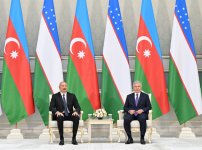 Daşkənddə Azərbaycan və Özbəkistan prezidentlərinin təltifolunma mərasimi keçirilib (FOTO) (YENİLƏNƏCƏK)