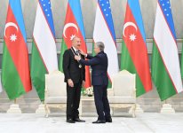 Daşkənddə Azərbaycan və Özbəkistan prezidentlərinin təltifolunma mərasimi keçirilib (FOTO) (YENİLƏNƏCƏK)