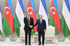 Daşkənddə Azərbaycan və Özbəkistan prezidentlərinin təltifolunma mərasimi keçirilib (FOTO) (YENİLƏNƏCƏK)