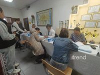 Qazaxıstanın Akmola vilayətində Kurultaya seçkilər üzrə səsvermə keçirilir (FOTO)