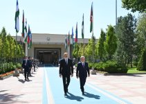 Daşkənddə Prezident İlham Əliyevin rəsmi qarşılanma mərasimi olub (FOTO) (YENİLƏNİB)