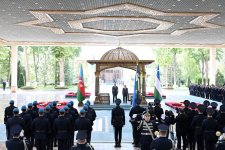 Daşkənddə Prezident İlham Əliyevin rəsmi qarşılanma mərasimi olub (FOTO) (YENİLƏNİB)