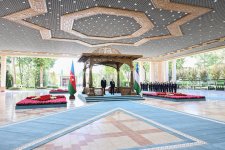 Daşkənddə Prezident İlham Əliyevin rəsmi qarşılanma mərasimi olub (FOTO) (YENİLƏNİB)