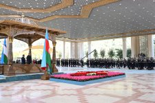 Daşkənddə Prezident İlham Əliyevin rəsmi qarşılanma mərasimi olub (FOTO) (YENİLƏNİB)