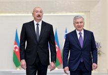 Daşkənddə Prezident İlham Əliyevin rəsmi qarşılanma mərasimi olub (FOTO) (YENİLƏNİB)