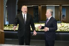 Prezident İlham Əliyev Özbəkistanın ən böyük şəhərsalma layihəsi - “Yeni Daşkənd”lə tanış olub (FOTO)
