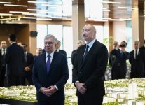 Prezident İlham Əliyev Özbəkistanın ən böyük şəhərsalma layihəsi - “Yeni Daşkənd”lə tanış olub (FOTO)