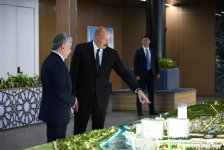 Prezident İlham Əliyev Özbəkistanın ən böyük şəhərsalma layihəsi - “Yeni Daşkənd”lə tanış olub (FOTO)