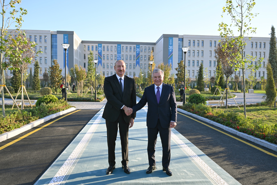 Daşkənddə Nizami Gəncəvi adına Milli Pedaqoji Universitetin açılışı olub (FOTO)