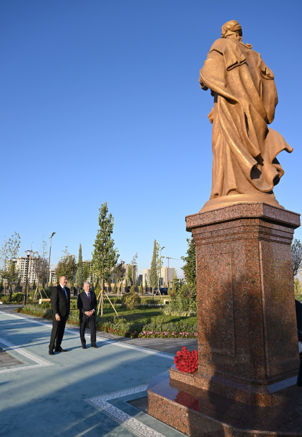 Daşkənddə Nizami Gəncəvi adına Milli Pedaqoji Universitetin açılışı olub (FOTO)