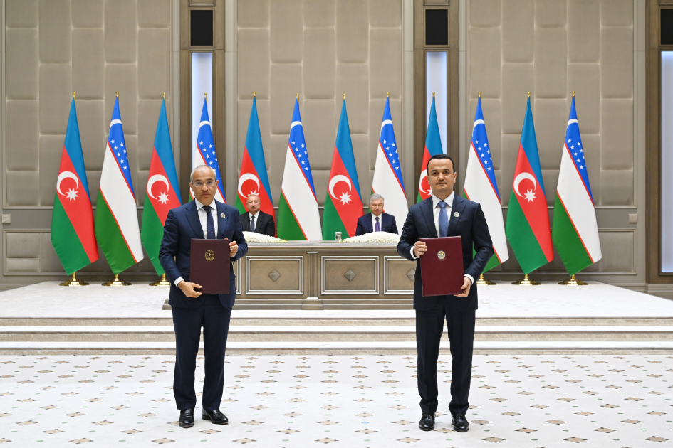 Daşkənddə Azərbaycan-Özbəkistan sənədlərinin imzalanması və mübadiləsi mərasimi olub (FOTO) (YENİLƏNƏCƏK)