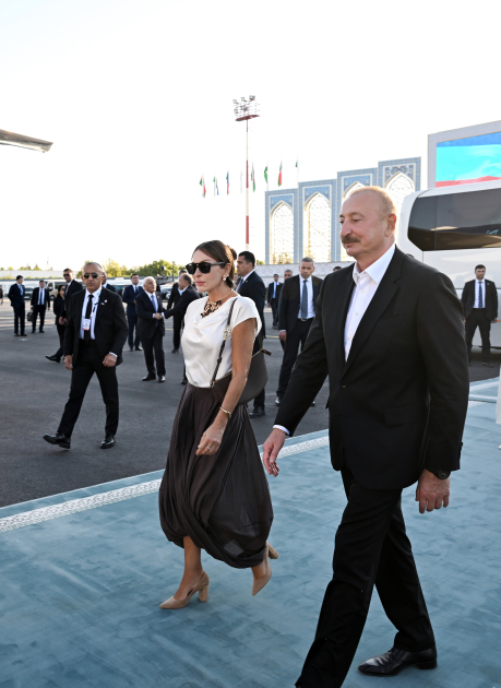 Prezident İlham Əliyevin Özbəkistana dövlət səfəri başa çatıb (FOTO)