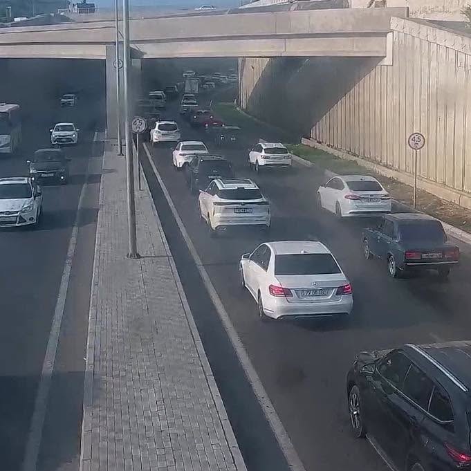 DİQQƏT: Bu yollarda tıxac var - SİYAHI (FOTO)