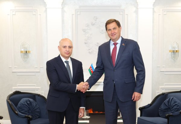 Azərbaycan və Belarus arasında strateji tərəfdaşlıq məsələləri müzakirə edilib (FOTO)
