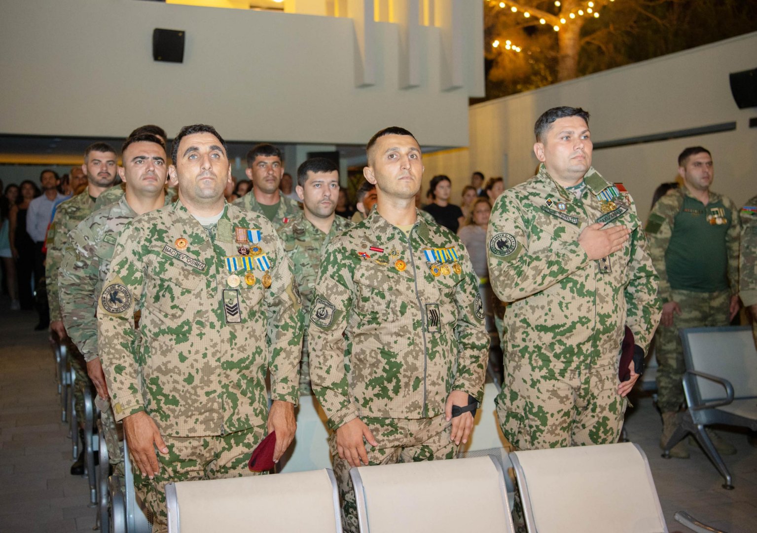 DTX-nin “Bilgəh” İstirahət mərkəzində Vətən müharibəsi iştirakçıları ilə görüş təşkil edilib (FOTO)
