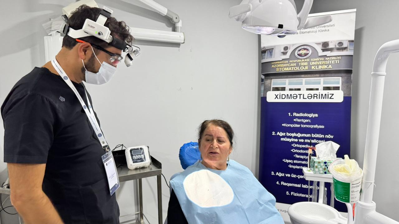 Səhiyyə Nazirliyi "Böyük Qayıdış" proqramı çərçivəsində Laçın sakinlərinə səyyar stomatoloji aksiya keçirib (FOTO)